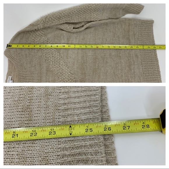 Coco & Jaimeson Oversized Boucle Loop Knit Textured Crewneck Sweater Size Medium - Picture 15 of 15